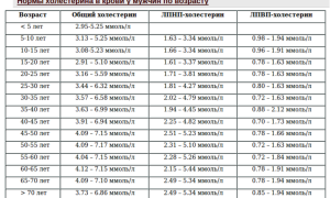 Холестерин у женщин: нормы, таблица по возрасту